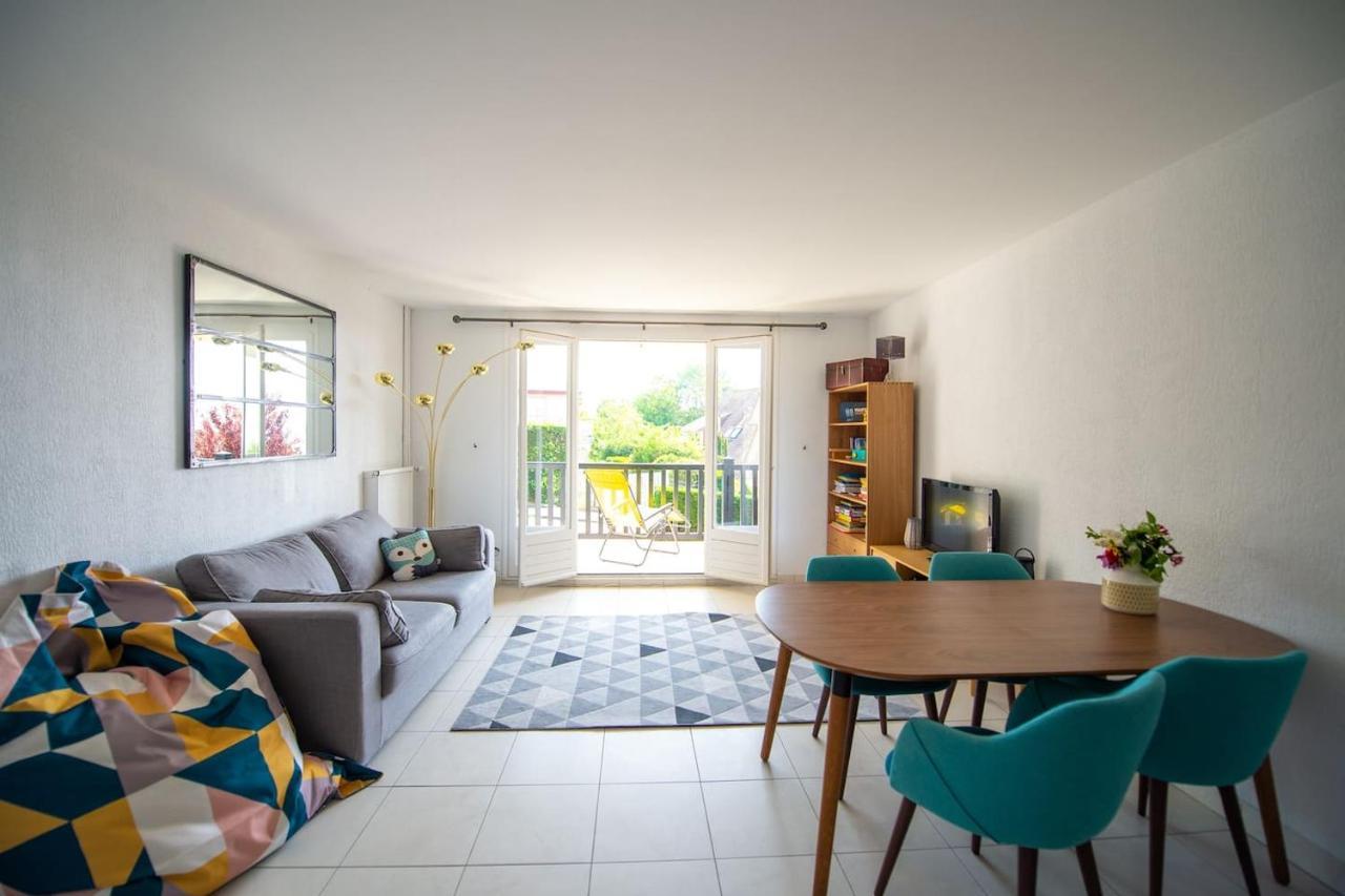 Appartement Avec Terrasse Vue Mer Trouville Sur Mer Bagian luar foto